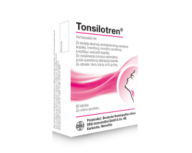 „Tonsilotren“ podstiče jačanje imunog sistema u celini, ubrzava zarastanje oštećenih tkiva i sprečava ponovne angine i to za dva o po puta, kako su pokazala brojna klinička ispitivanja