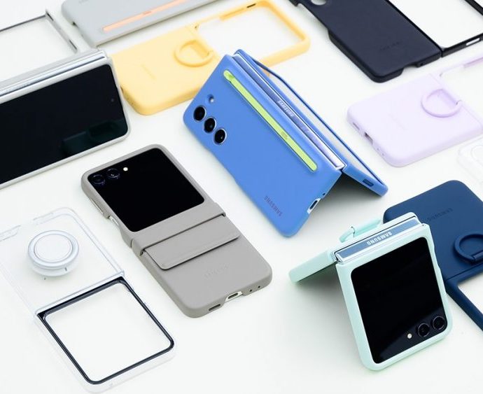 Istražite razigrani dizajn nove linije futroli za telefone Galaxy Z Fold5 i Z Flip5