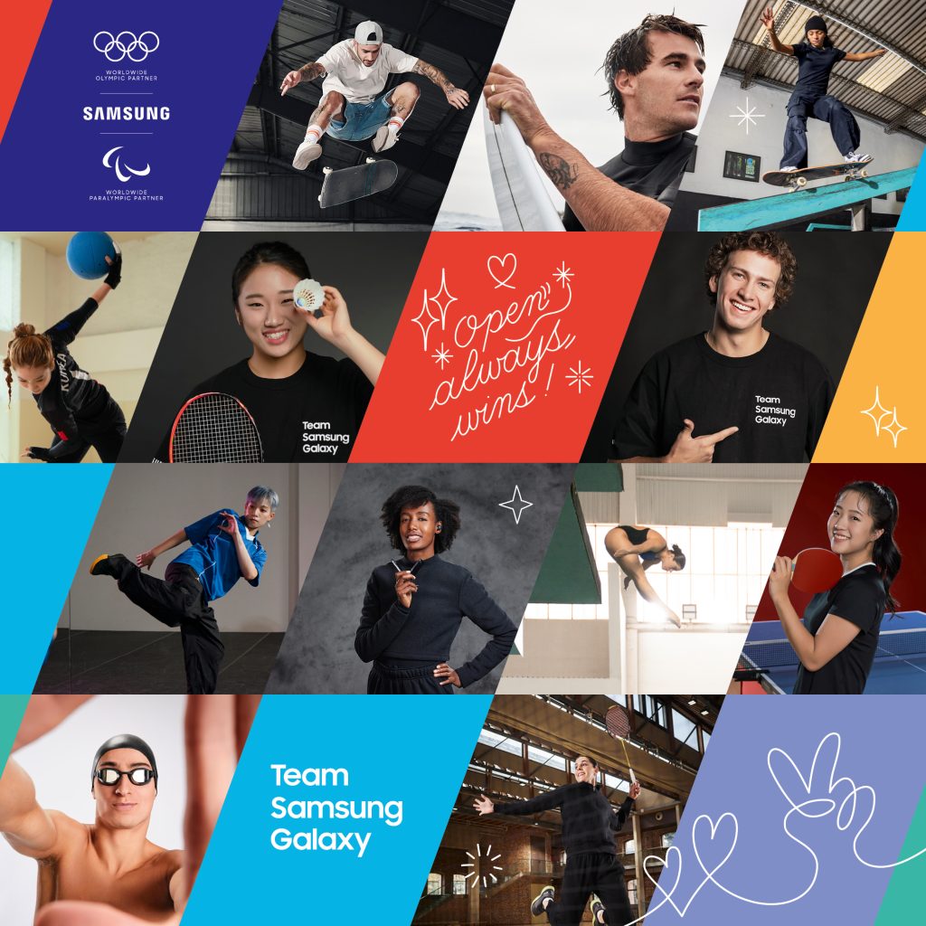 Samsung stvara mogućnosti za sportiste i gledaoce na ovogodišnjim Olimpijskim igrama u Parizu uz temu „Otvoreno uvek pobeđuje“